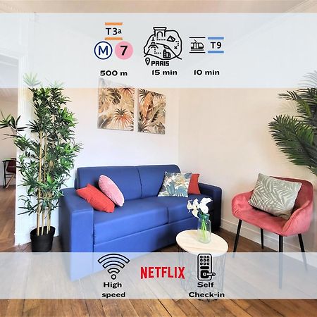 L'Oasis - Charmant Appartement Metro Porte D'Italie Le Kremlin-Bicetre Luaran gambar